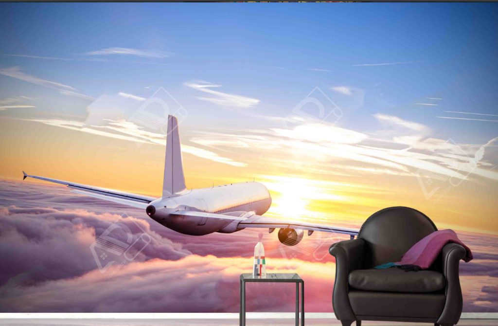 پوستر دیواری طرح هواپیما PD03