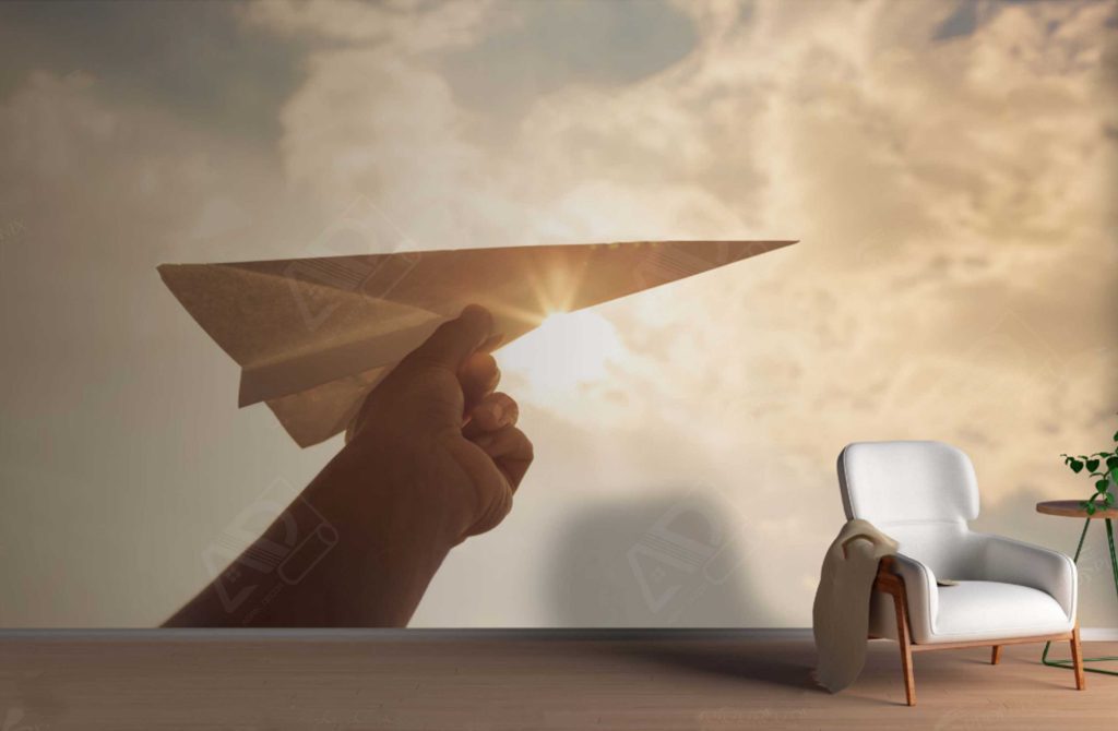 پوستر دیواری طرح هواپیما PD05 - فروشگاه آیریک دکور