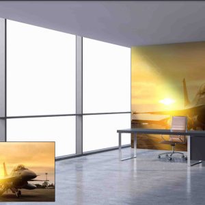 پوستر دیواری اداری طرح هواپیما PD04 - فروشگاه آیریک دکور