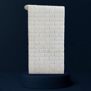 دیوارپوش رولی ضدآب سفید - فروشگاه آیریک دکور