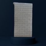 دیوارپوش رولی ضدآب طوسی - فروشگاه آیریک دکور